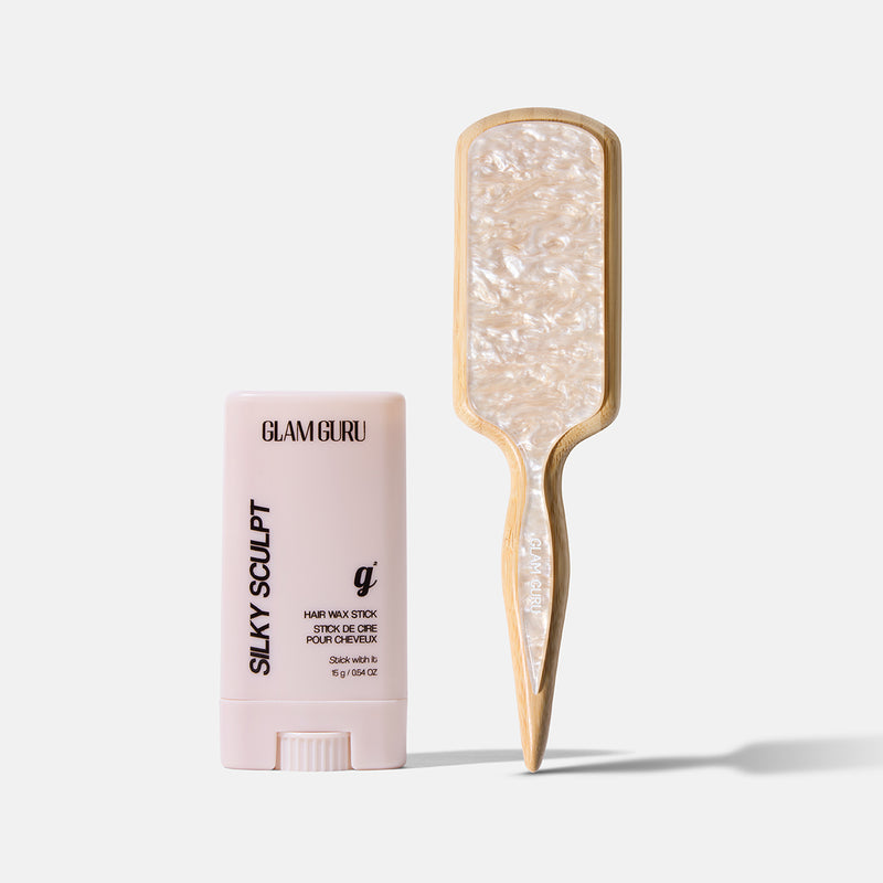 Sleek Duo. Wax stick & Sleek Boar Brush