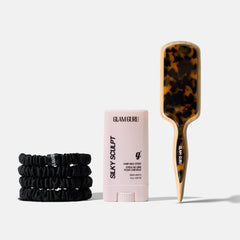 Ultimate Sleek Bundle. Wax stick, Sleek Boar Brush & Scrunchies.